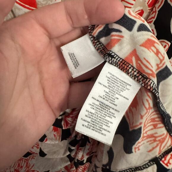 Jones Studio Separates Butterfly Print Sleeveless Tank Top Women's Plus Size 1X - Picture 5 of 7